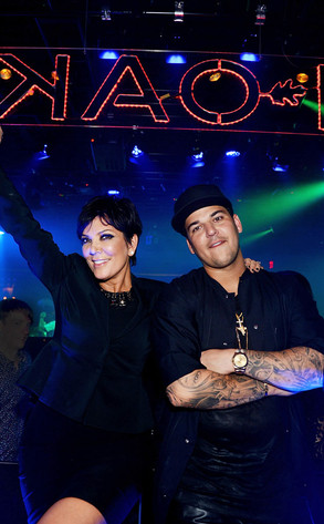 Rob Kardashian, Kris Jenner Rob Kardashian, Kris Jenner